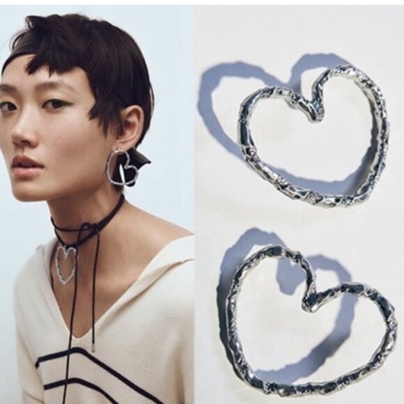 Zara Jewelry - NWT Zara Textured Earrings ✨✨💗💗💗